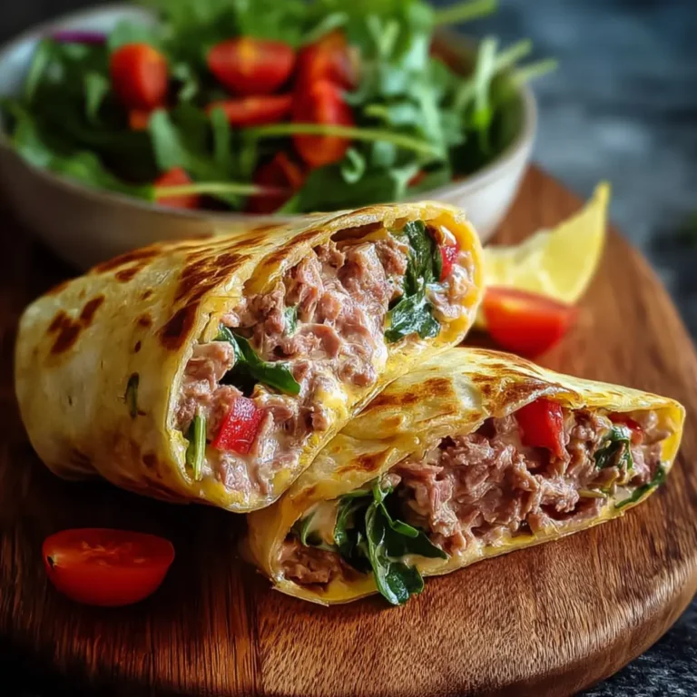 Tortilla z tuńczykiem