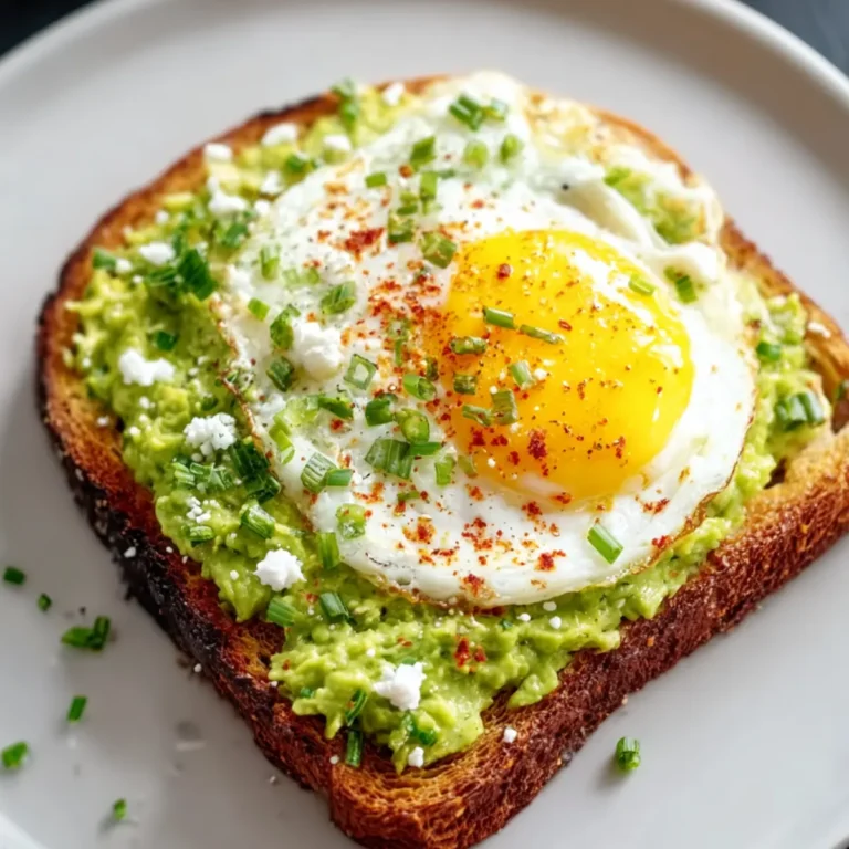 Tost z awokado i jajkiem