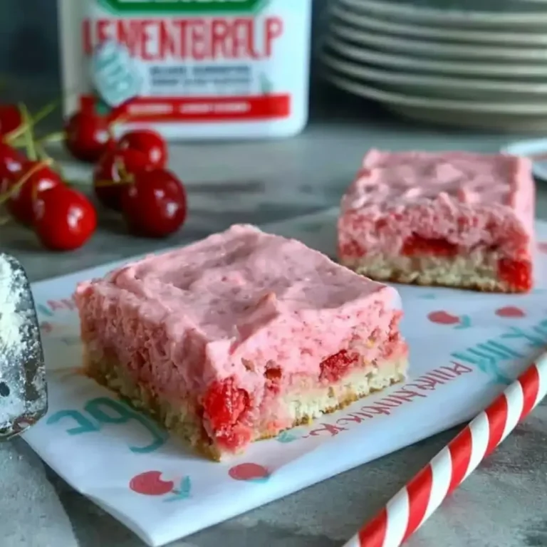 Ciasto wiśniowe z wiśniowym kremem
