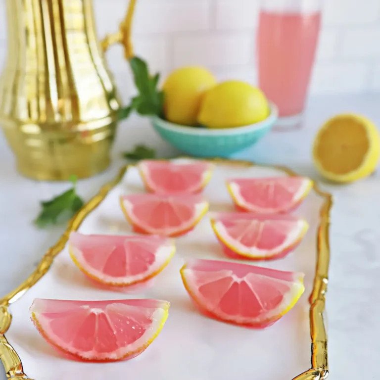 Galaretkowe shociki z różowej lemoniady