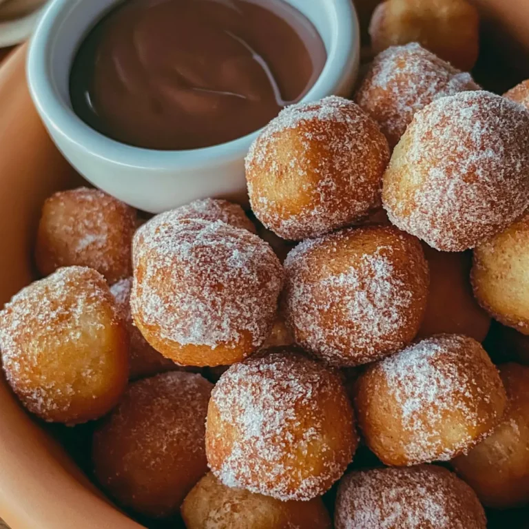 Kęsy churro z frytkownicy beztłuszczowej