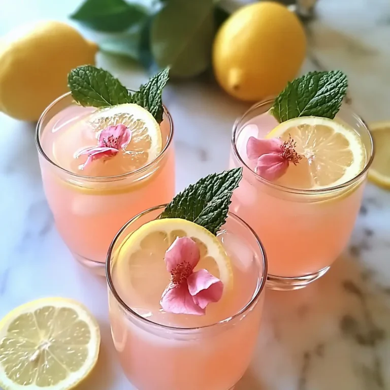 Lemoniada różana