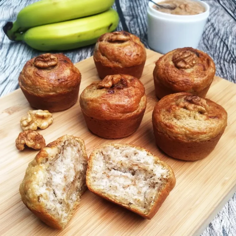 Muffin bananowo-orzechowy