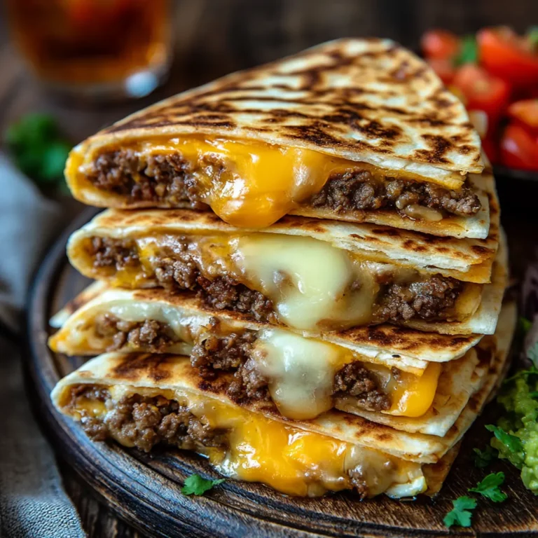 Quesadille ze smashburgerem
