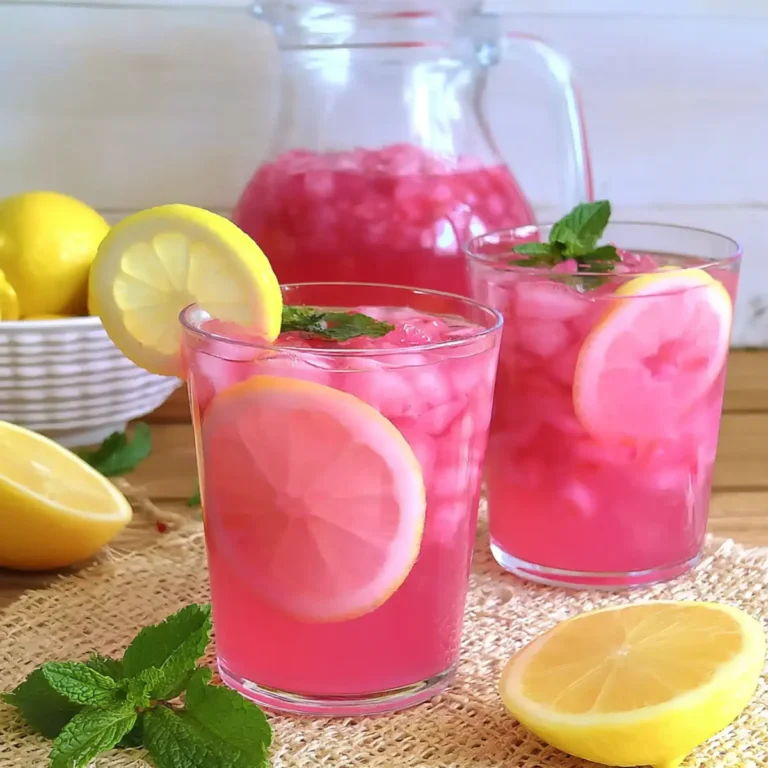 Różowa lemoniada