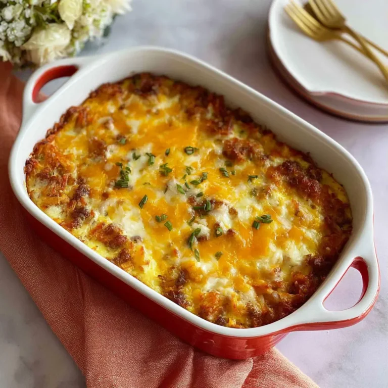 Zapiekanka śniadaniowa z hash browns