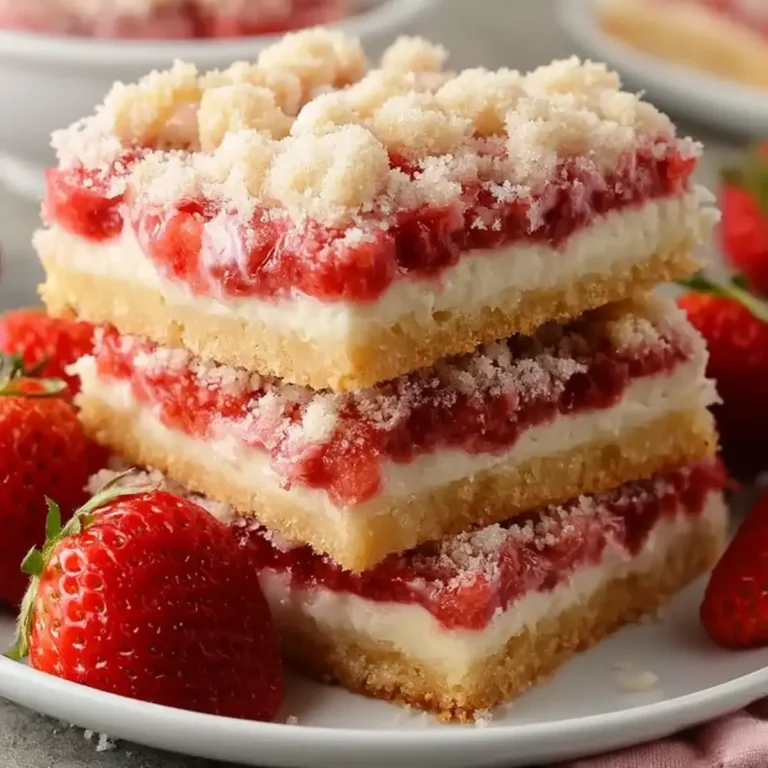 Batoniki strawberry shortcake