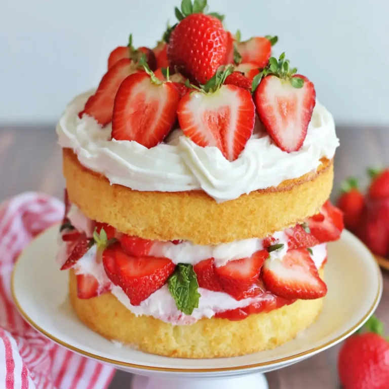 Ciasto strawberry shortcake