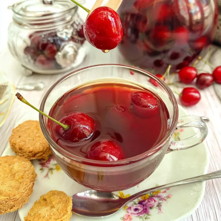 Kompot z czereśni lub wiśni