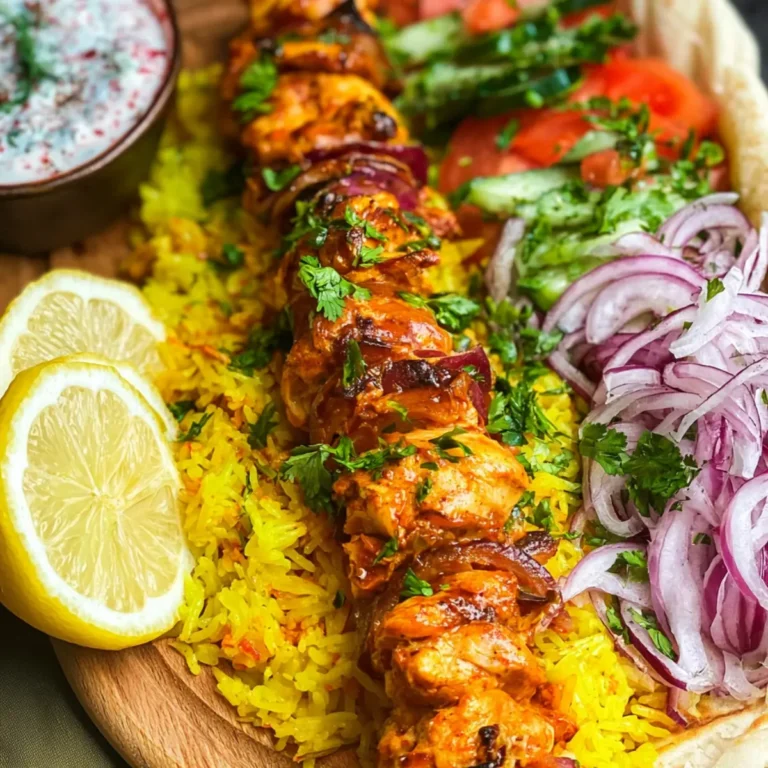 Marynowany kebab z kurczaka