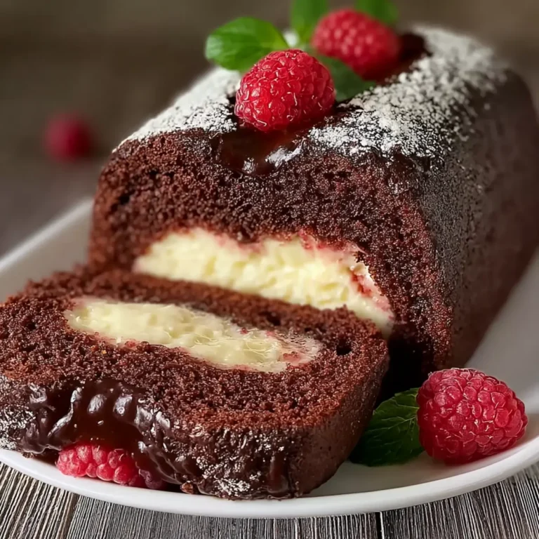Pyszna babka z kremową warstwą sera
