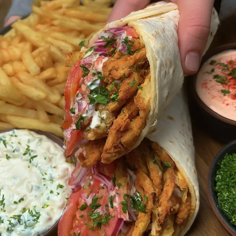 Wrap z kurczakiem shawarma