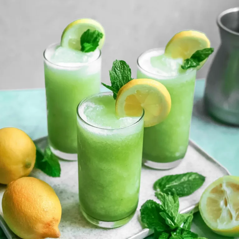 Mrożona lemoniada miętowa