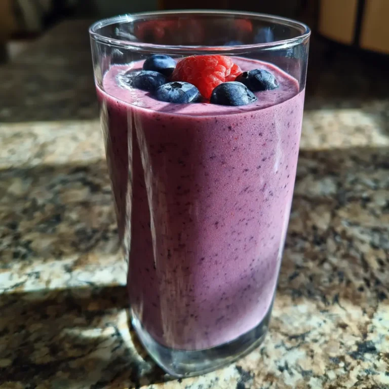 Smoothie jagodowe